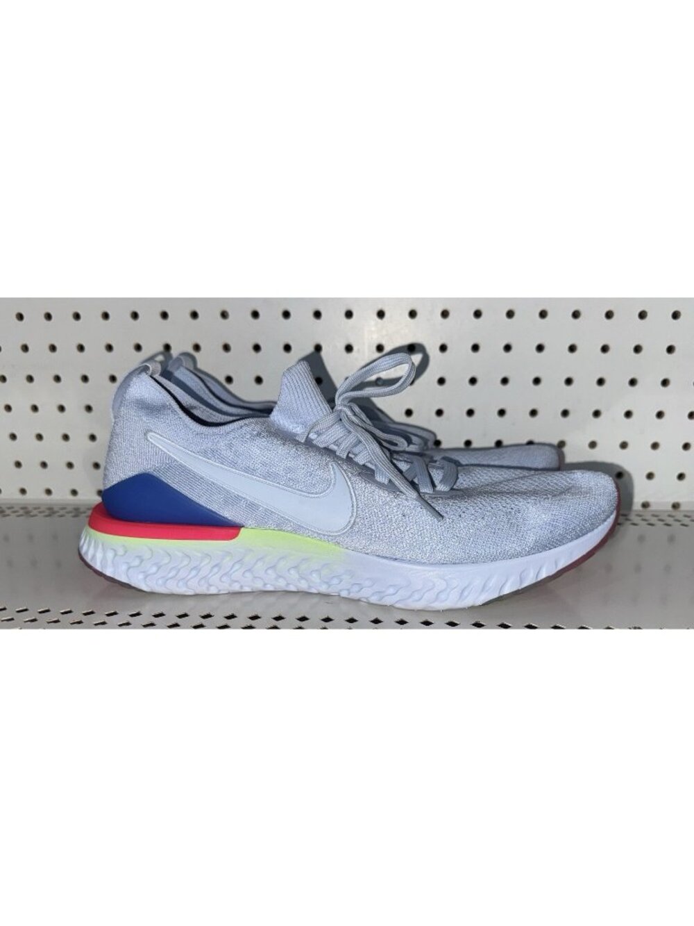 Nike Epic React Flyknit 2 8-Bit Mens Athletic Running Shoes Size 13 BQ8928-453